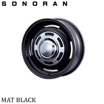 Motor Farm モーターファーム SONORAN (ソノーラ) 16x5.5J 5H/139.7 +20 マットブラック (１本)_画像1