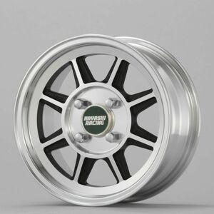 ハヤシレーシング ハヤシストリートホイール TYPE STF 13インチX6.0J 4H/100 +32 [２本セット]