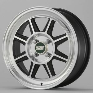 ハヤシレーシング ハヤシストリートホイール TYPE STF 16インチX6.5J 4H/100 +45 コンパクトカー等 [4本セット]