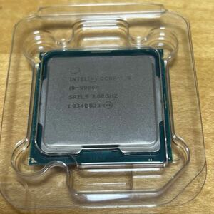 Intel Core i9-9900K (8C/16T, LGA1151, Coffee Lake, 3.6GHz, 動作確認済)