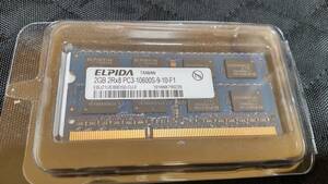  for laptop memory ELPIDA 2Rx8 PC3-10600S-9-10-F1 2G used 