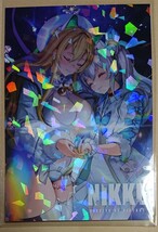 勝利の女神 NIKKE ホログラム クリスマスカード ２種類セット ルピー エヌ ニケ 1周年記念エリア防衛戦 名古屋 限定 イラストカード_画像2