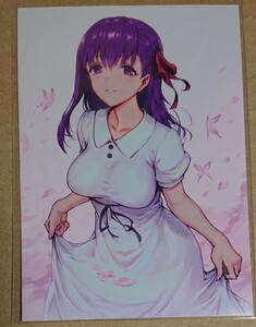 Fate/stay night Heaven's Feel イラストカード 間桐桜 コミケ コミックマーケット 限定 特典 Fate/Grand Order FGO