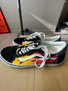 VANS ヴァンズ　OLD SKOOL FLAME オールドスクール　フレイム　フレーム　ファイアー 28 