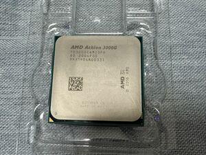 中古 Athlon 3000G 2C 3.5GHz 4MB 35W Socket AM4 本体のみ