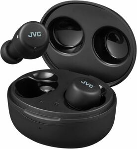 601r1101☆ JVCケンウッド JVC HA-A5T-B ワイヤレスイヤホン Bluetooth ブラック カナル型 最大15h再生 生活防水 小型 軽量 音量調節