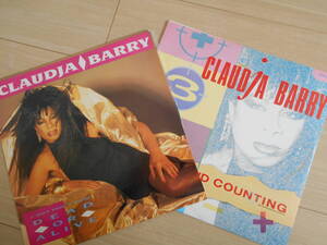 クラウディアバリーClaudja Barry 2枚セット(I Don't Know If You Are) Dead Or Alive/ Down And Counting　80S’DISCO/HI-NRG