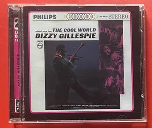 【2in1CD】Dizzy Gillespie「The Cool World / Dizzy Goes Hollywood」 ディジー・ガレスピー 輸入盤 盤面良好 [12250330]