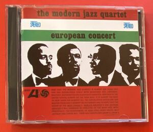 【2CD】Modern Jazz Quartet「European Concert」モダン・ジャズ・カルテット 盤面良好 [11270344]