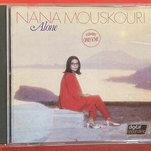 【CD】NANA MOUSKOURI「ALONE」 ナナ・ムスクーリ 輸入盤 [07050132]の画像1