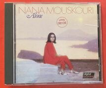 【CD】NANA MOUSKOURI「ALONE」 ナナ・ムスクーリ 輸入盤 [07050132]_画像1