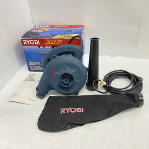 送料無料h55923 RYOBI リョービ ブロワ BL-3500 ダストパック 取扱説明書付き 洗車 清掃 枯れ葉 落ち葉