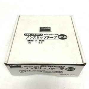 送料無料h56234 TRUSCO トラスコ ノンスリップテープ屋外用 TNS-5010:Y 50mm × 10m 黄 すべり止め 未使用