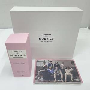 送料無料h46906 L'ATELIER des SUBTILS BTS 香水 Eau de Citrus 50mL ほぼ満タン カード付き