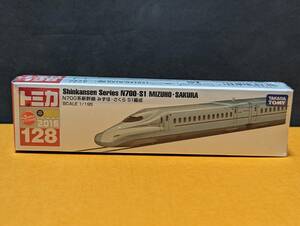 【ロングトミカ】No.128 N700系 新幹線 みずほ・サクラ S1構成 未開封 2016 新車シール★シュリンクあり 