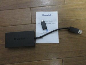 【中古】WAVLINK USB3.0-HDMI 4K出力