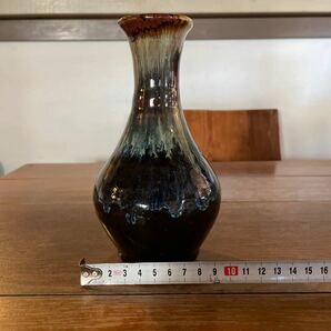 vintage vase Japan 花瓶 アンティーク レトロ 昭和 北欧 デンマーク ミッドセンチュリー 生花 一輪挿しの画像4