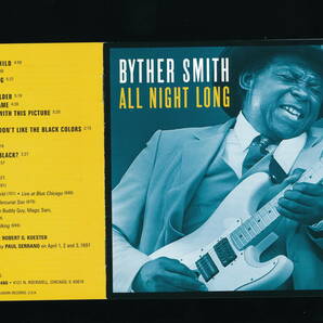 ☆BYTHER SMITH☆ALL NIGHT LONG☆2010年帯付日本盤☆DELMARK / P-VINE PCD-15042 (PCD-23677)☆の画像5