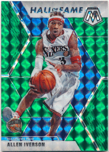 Allen Iverson NBA 2019-20 Panini Mosaic Green Prizm グリーンプリズム アレン・アイバーソン