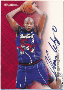 Sharone Wright NBA 1996-97 Skybox Autographics Signature Auto 直筆サイン オート ライト