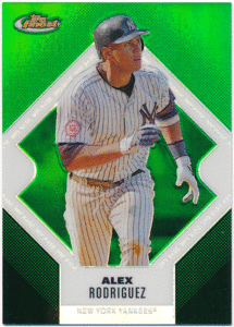 Alex Rodriguez MLB 2006 Topps Finest Green Refractor 003/199 グリーンリフラクター アレックス・ロドリゲス ジャージナンバー