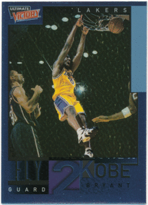Kobe Bryant NBA 2000-01 Upper Deck UD Ultimate Victory Fly 2 Kobe #69 コービー・ブライアント