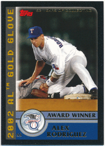 Alex Rodriguez MLB 2003 Topps 52 Years of Collecting Black Parallel 52枚限定 ブラックパラレルカード アレックス・ロドリゲス