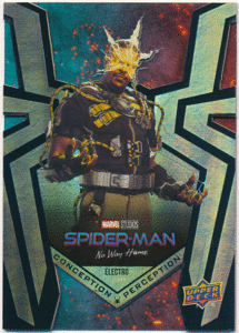 Electro 2023 Upper Deck Marvel Spider-Man No Way Conception Perception スパイダーマン 1:135パック