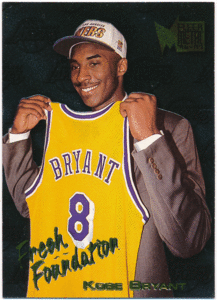 Kobe Bryant NBA 1996-97 Fleer Metal Fresh Foundation RC #237 Rookie Card ルーキーカード コービー・ブライアント