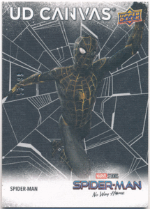 Spider-Man 2023 Upper Deck Marvel Spider-Man No Way Home UD Canvas C-15 Black Parallel 99枚限定 スパイダーマン