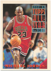 Michael Jordan NBA 1992-93 Topps All-Star 1st Team #101 マイケル・ジョーダン