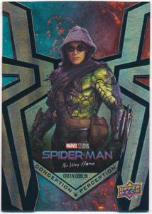 Green Goblin 2023 Upper Deck Marvel Spider-Man No Way Conception Perception スパイダーマン グリーンゴブリン 1:135パック