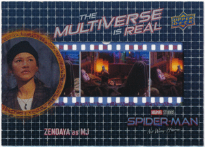 Zendaya as MJ 2023 Upper Deck Marvel Spider-Man No Way Home The Multiverse is Real Acetate FC-1 スパイダーマン