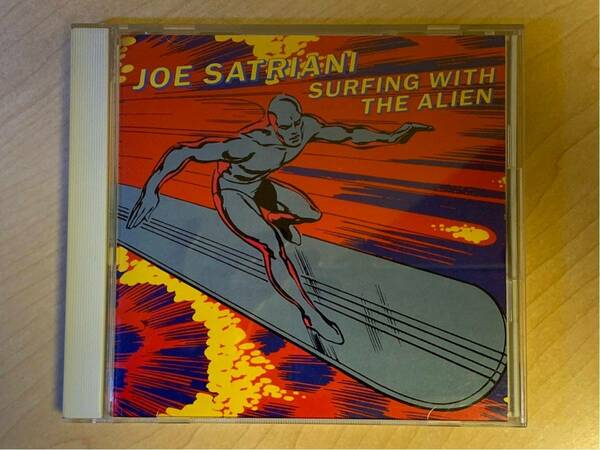 旧規格 25DP5026 税表記無し ジョー・サトリアーニ/Joe Satriani☆サーフィン・ウィズ・ジ・エイリアン/Surfing With The Alien☆国内盤CD