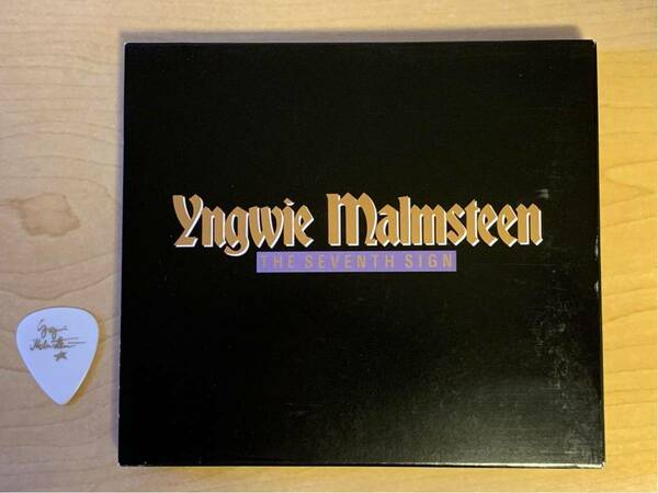 初回限定盤 ギターピック付☆イングヴェイ・マルムスティーン/Yngwie Malmsteen☆The Seventh Sign/セブンス・サイン（1994）☆国内盤CD