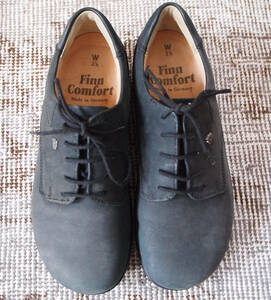 フィンコンフォート Finn Comfort 22.5cm 幅広タイプ 健康靴 外反母趾 ドイツ 超美品