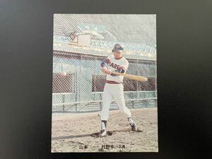 カルビープロ野球カード73年　広島カープ　No.134　山本一義