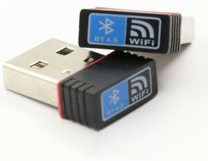 WIFI 無線lan 子機 USB Bluetooth デュアルバンド WiFi 150Mbps Bluetooth 4.0用 USB アダプタ ワイヤレス　１個