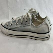 CONVERSE コンバース オールスター ウォーンアウト デニム スリップ オックス / ALL STAR WORNOUT DENIM SLIP OX (BLUE) size:22cm_画像5