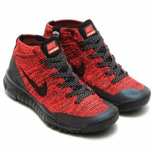 NIKE ナイキ ladies レディース フライニット トレーナー チャッカ スニーカー　スニーカーブーツ シューズ size:23cm