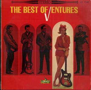 A00571143/LP/ザ・ベンチャーズ「The Best of Ventures (1965年・LP-7160・サーフ・SURF)」