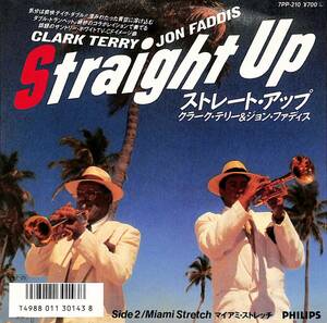 C00191160/EP/クラーク・テリー&ジョン・ファディス「Straight Up / Miami Stretch (1986年・7PP-210・バップ)」
