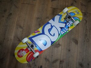 58子供サイズ【DGK 】JUICY サイズ 7.5×31 コンプリート 完成品　スケートボード