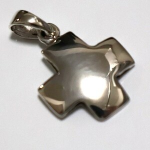 銀 ネックレス ペンダント シルバー925 十字架 クロス 贈り物 可愛い 小さい カトリック 送料無料 y0746