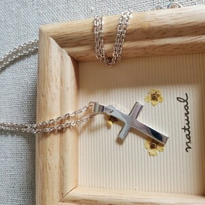シルバー首飾 ヘッド 銀 本物 ペンダント レディス 十字架 ヘッド クロス 銀 かわいい レディス チェーン付き x0160