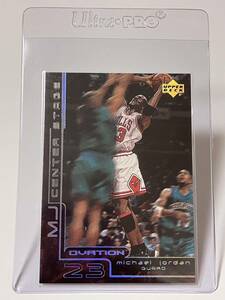 ★ 1 : 99 ★ MICHAEL JORDAN ★ 1999-00 UD OVATION [ MJ CENTER STAGE : Holo CS12 ] ★ ジョーダン