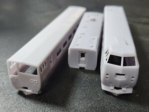 【3Dプリント品】国鉄 591系 ジャンク ボディ曲線高速 試験車 ③