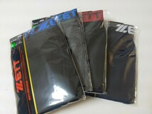 Lサイズ★送料無料！即決！前開き zett ボクサーパンツ ボクサーブリーフ 4枚セット M=84〜94cm パンツ まとめ売り 野球 アンダーウェア_画像3