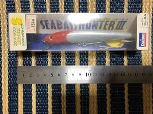 ★Daiwa ダイワ シーバスハンターⅢ S 13cm 23g シンキング レッドヘッド 新品未使用 へドン レーベル ラパラ バグリー