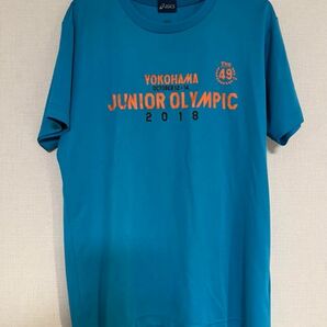 ジュニアオリンピック　2018 陸上 Tシャツ　Lサイズ